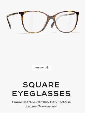 Chanel Square Frames